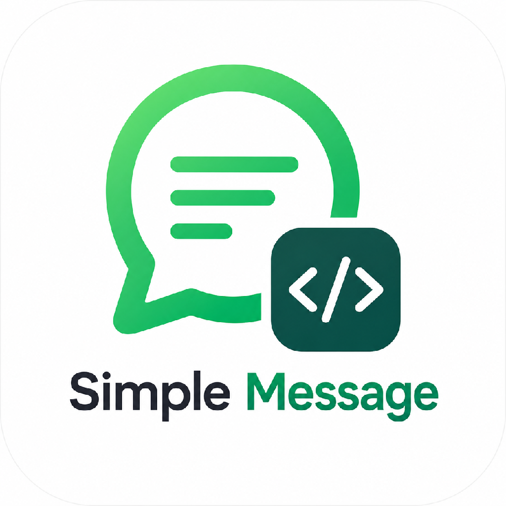 Simple Message logo